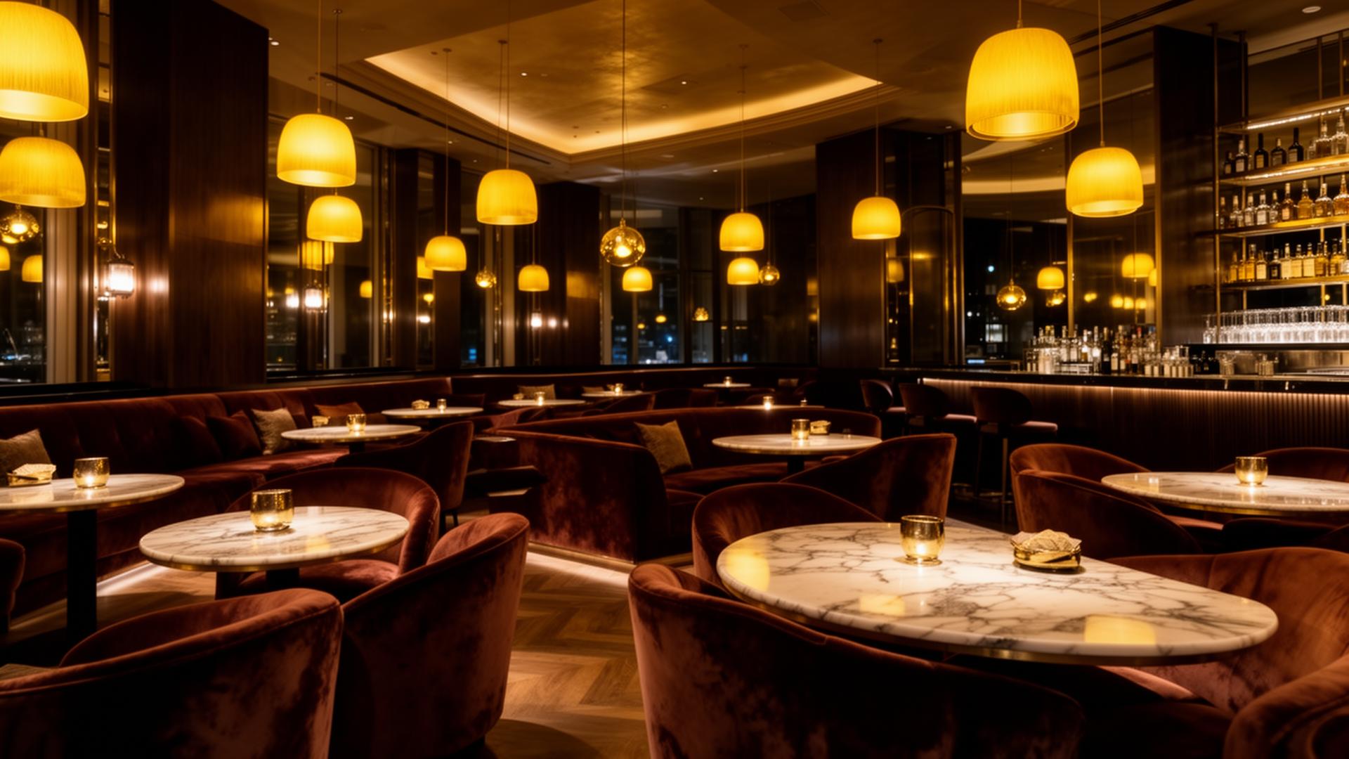 Innenraum der Nook Lounge